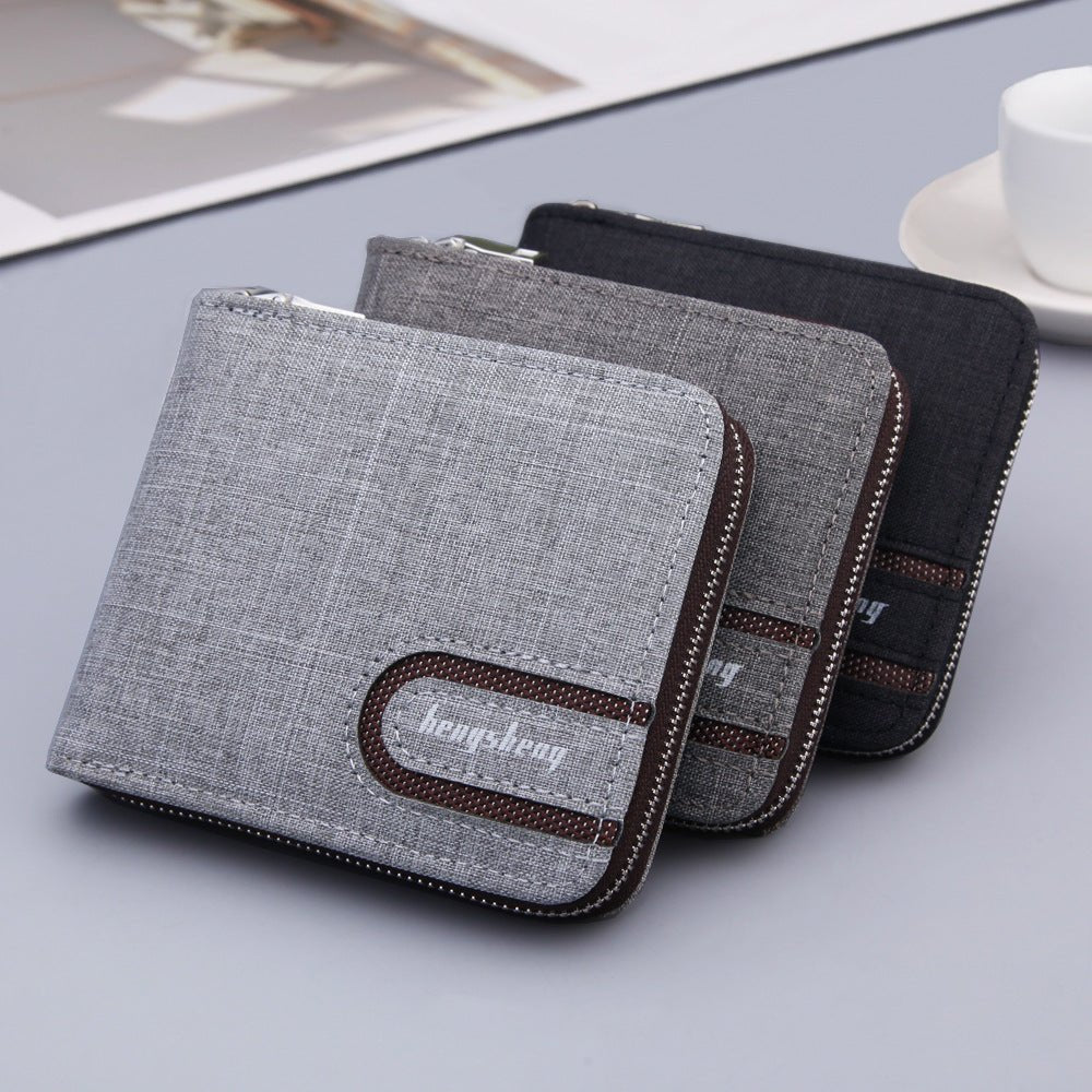 Canvas Multifunctional Wallet - silverfoxgoods
